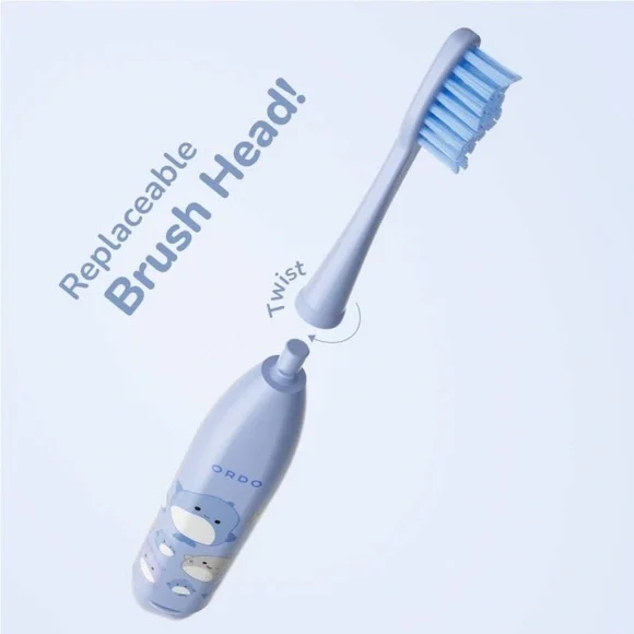 ORDO Sonic Kids’ Battery Toothbrush-Squishmallows Samir- Blue - Picture 4 of 4